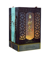湘泉 1978 镂空木雕白酒礼盒