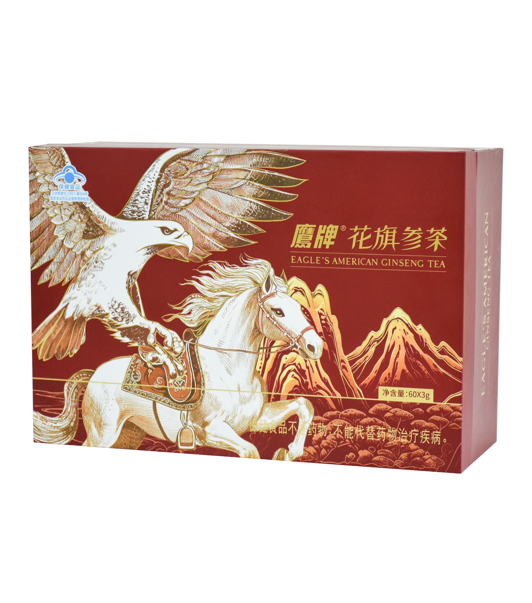 鹰牌花旗参颗粒新年款礼盒